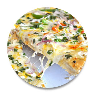 Turkish Creamy Pizza